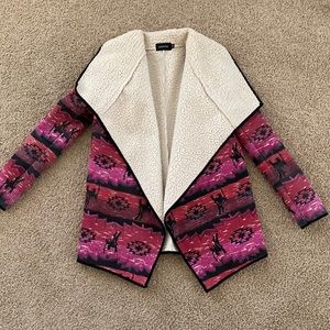 MINKPINK Sherpa jacket, XS